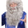 barba rizada gris