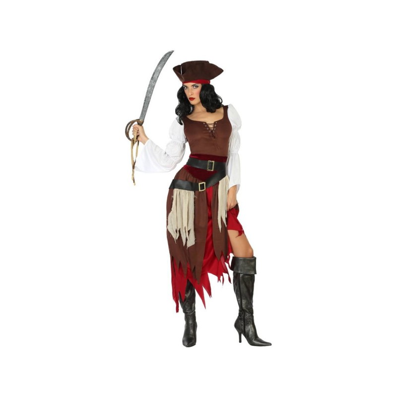 Disfraz mujer de pirata .