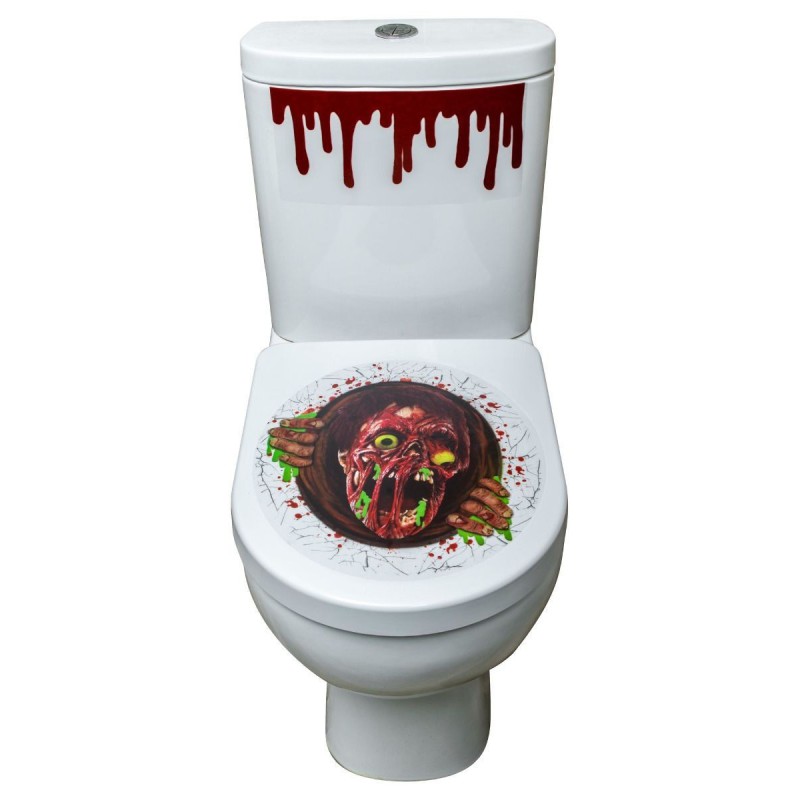 Pegatinas para el asiento del inodoro Zombie Portal