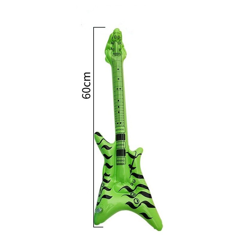 Guitarra hinchable color