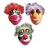 Caretas payaso con pelo P.