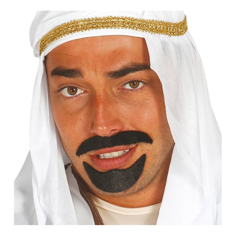 bigote y perilla arabe
