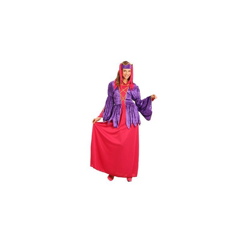 disfraz mujer princesa medieval