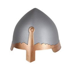 Casco medieval de combate
