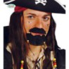bigote y perilla pirata.