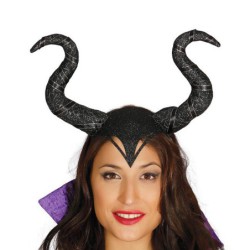 Cuernos malefica brillante