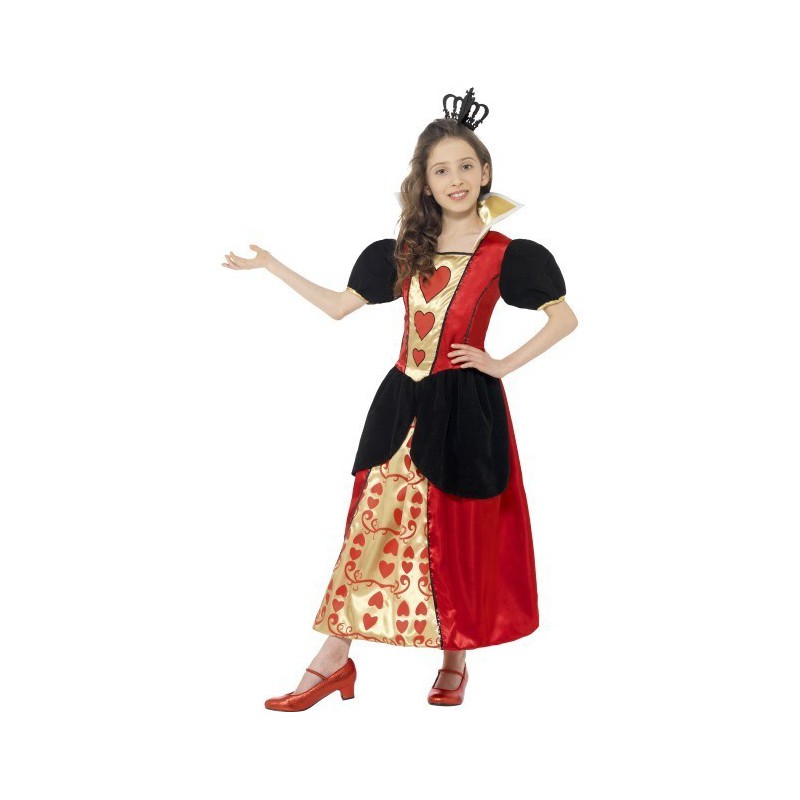 disfraz niña reina de corazones.