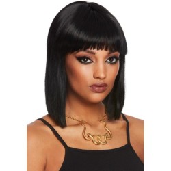 Collar de serpiente dorada egipcia