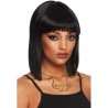 Collar de serpiente dorada egipcia
