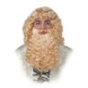 peluca rey rubia