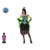 disfraz mujer cabaret verde