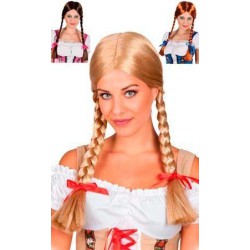 peluca trenzas
