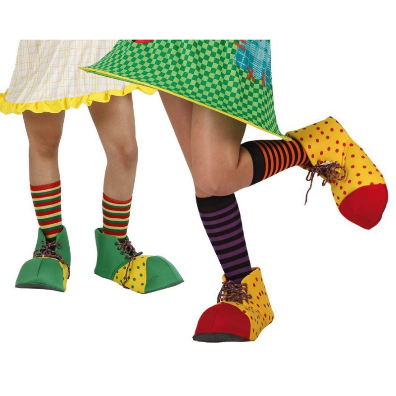 zapatos payaso.