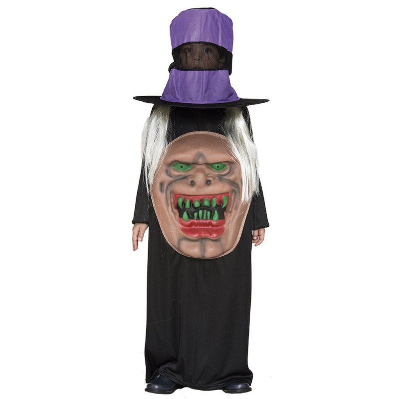 disfraz niño mounstro con sombrero