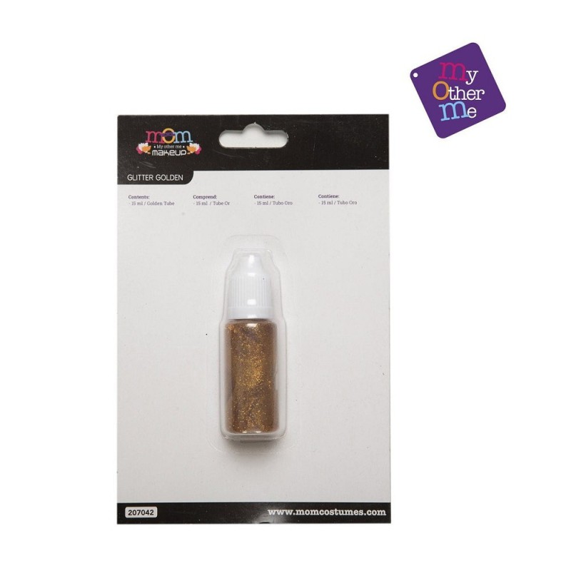 Maquillaje glitter en tubo