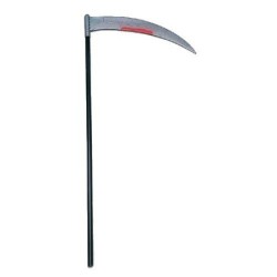 Guadaña ensangrentada, 105 cm.