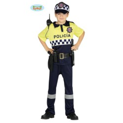 Disfraz niño de policia local