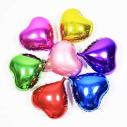 globo corazon pequeños colores