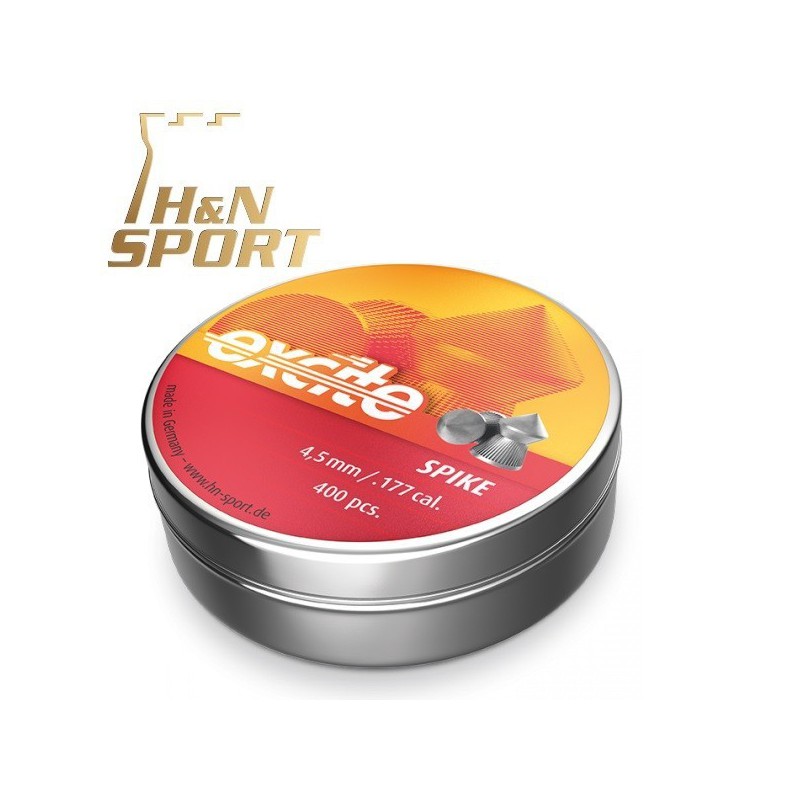 Balines HyN Excite Spike 0,56g lata 400 unid. 4,5mm