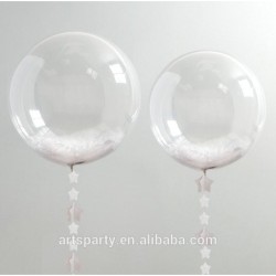 globo bubble burbuja 18pulgadas 45cm