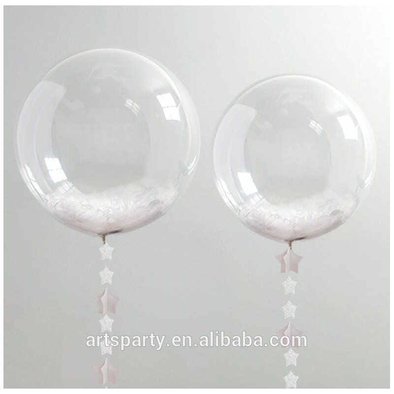 globo bubble burbuja 18pulgadas 45cm