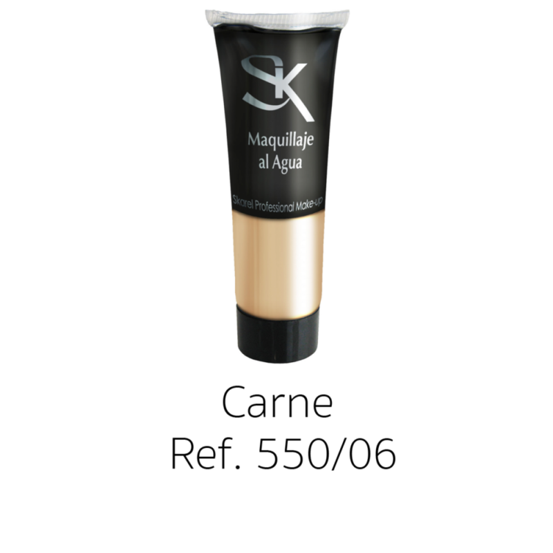 tubo maquillaje al agua 30 ml