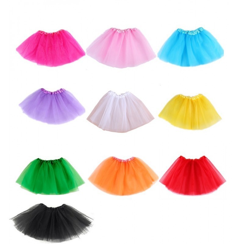 tutu corto 30CM. colores
