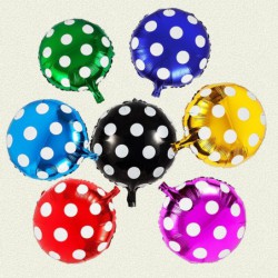 globos lunares 18 pulgadas colores