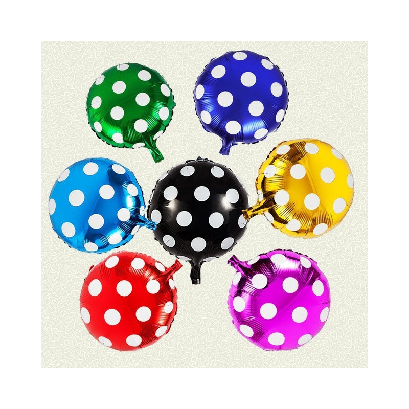 globos lunares 18 pulgadas colores