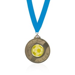 kit medalla bronce + cinta,disco y grabación