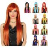peluca lisa colores