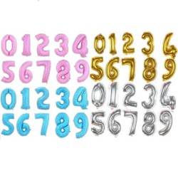 globos numeros vacio 40 pulgadas