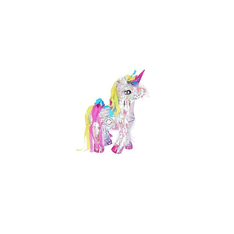 Piñata para romper Unicornio Brillante