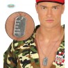 chapa identificación militar