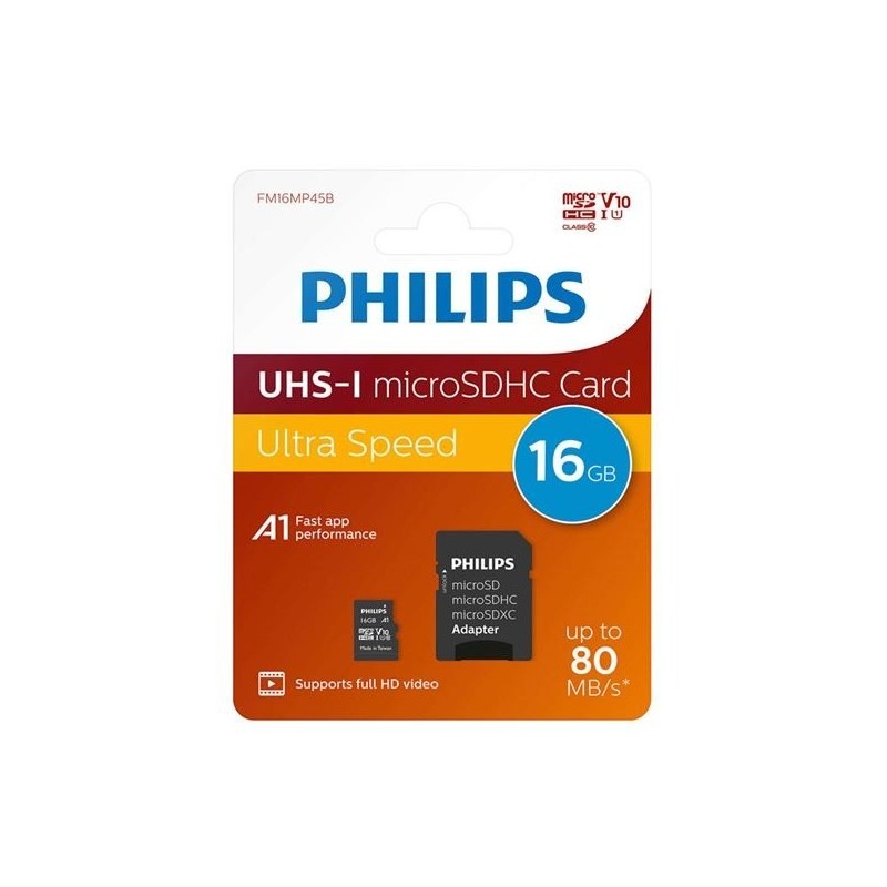 MICRO SD PHILIPS 16GB
