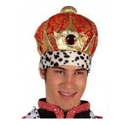 sombrero rey mago lujo con diamate