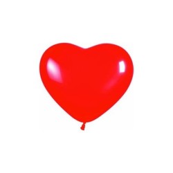 bolsa 50 Globos  Latex 16" Sempertex Fashion Solido Rojo 015