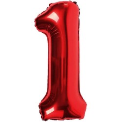 globos numero 30 pulgadas rojos (no sirven para helio)
