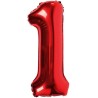 globos numero 30 pulgadas rojos (no sirven para helio)