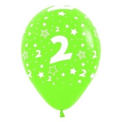 bolsa de 10 globos nº 2