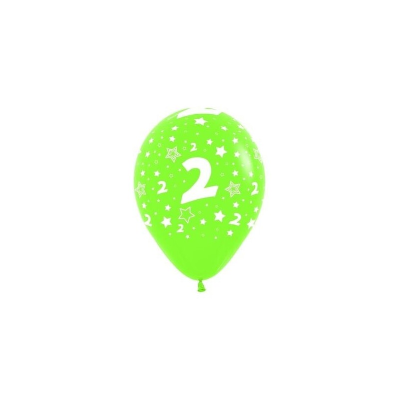 bolsa de 10 globos nº 2