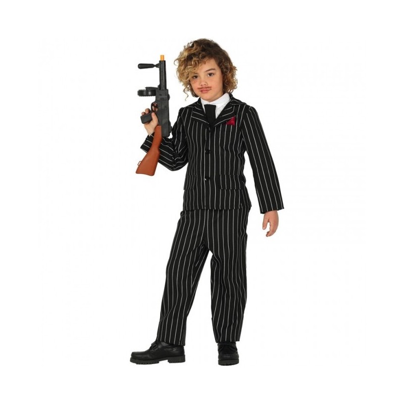 disfraz niño gangster