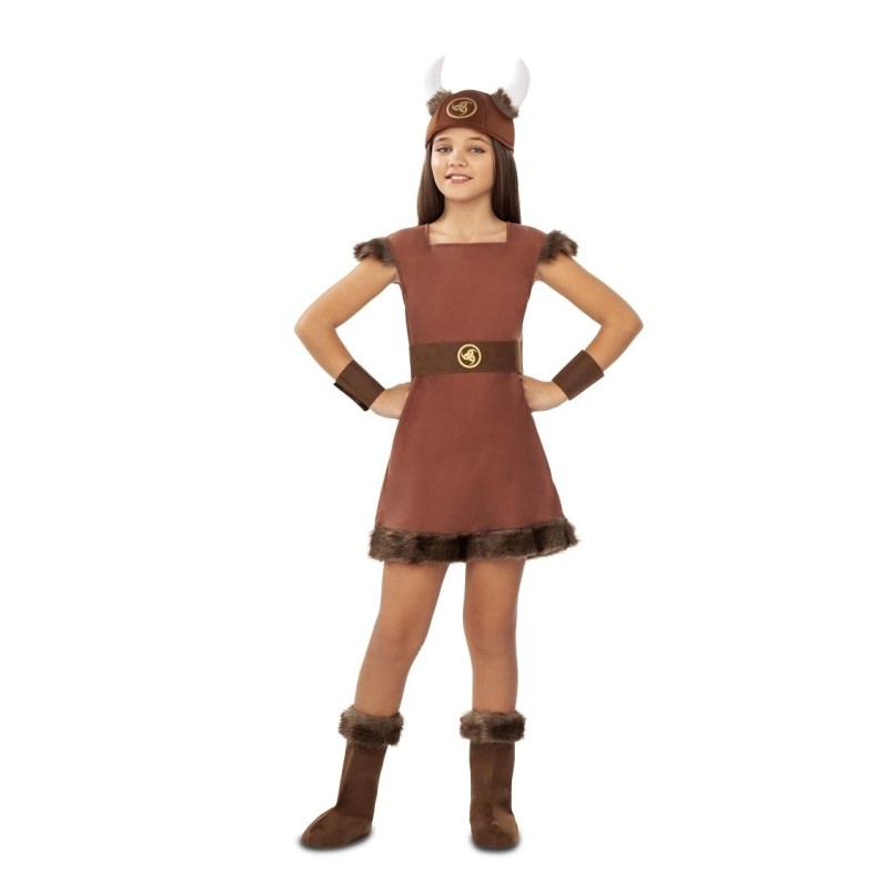 Disfraz niña vikinga Odín