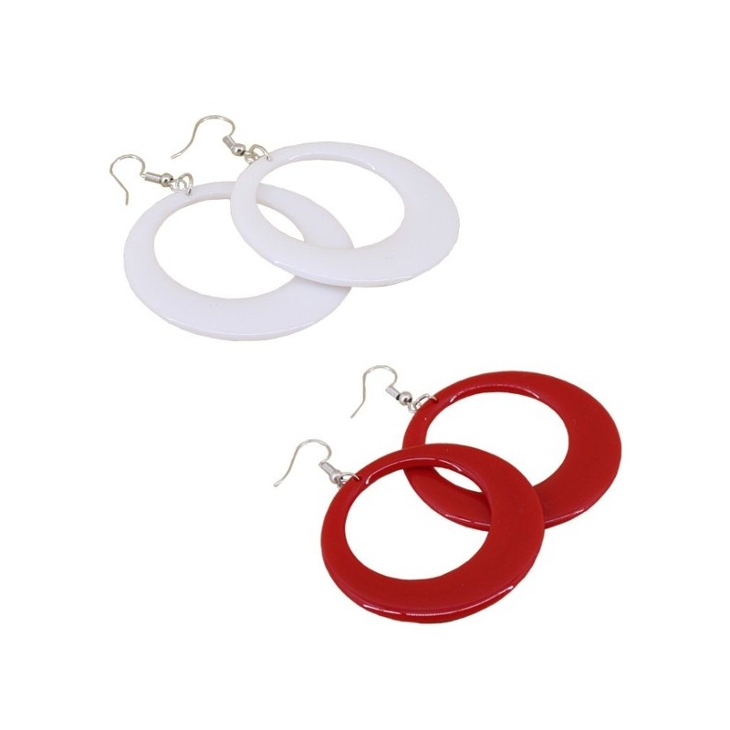 Pendientes color sevillana