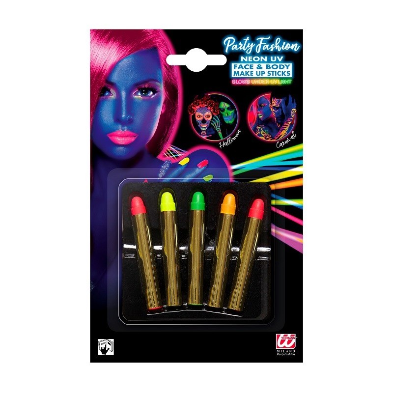 Set de pinturas neon