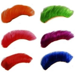 Cresta punky color azul