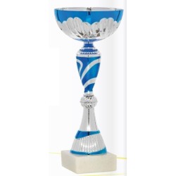Copa azul ref. 55-1891sb 21 cm