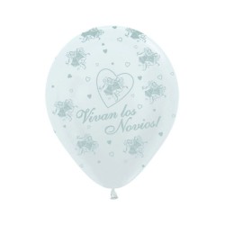 Globo Satinado Viva los Novios