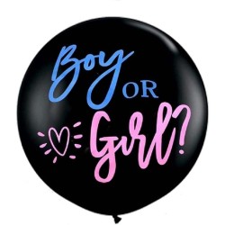 Globo revelacion de genero boy or girl