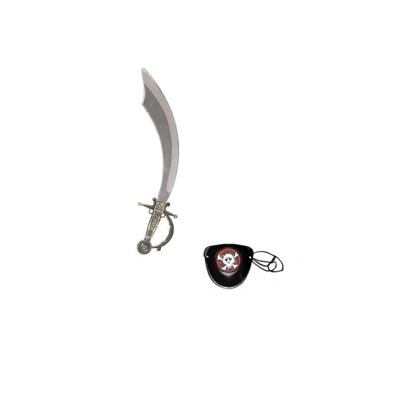 set pirata espada + parche